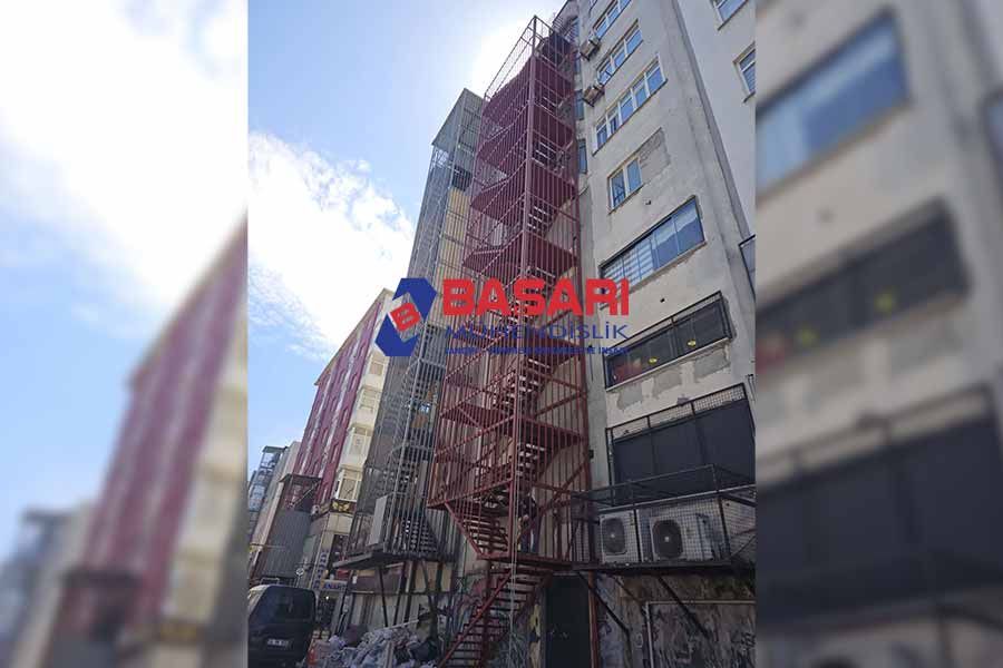 Yangın Merdiveni Yükseklik Ve Malzeme Seçimi Üzerine Sorular? - Başarı Yangın